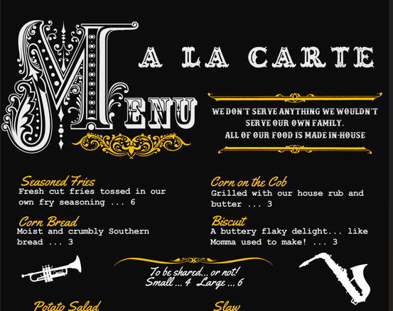 Restaurant Menu thumbnail